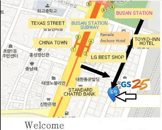 Business Hotel Busan Station Motel